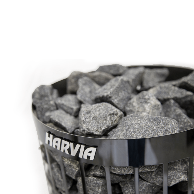 Harvia Cilindro Black Steel Pillar Sauna Heater PC70 6.8kw
